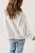 Button Flap Pocket Spread Collar Fleece Jacket